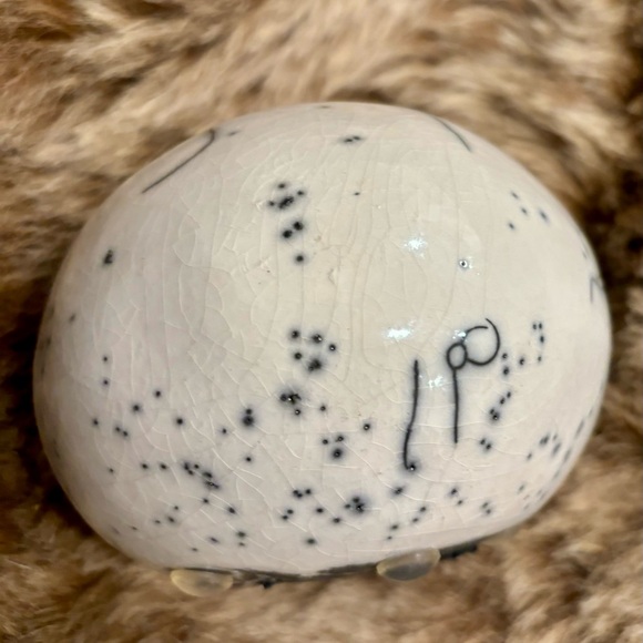 Home Decor Sculpture Signed by Artist Orb Ball Stars NEW - Picture 6 of 7